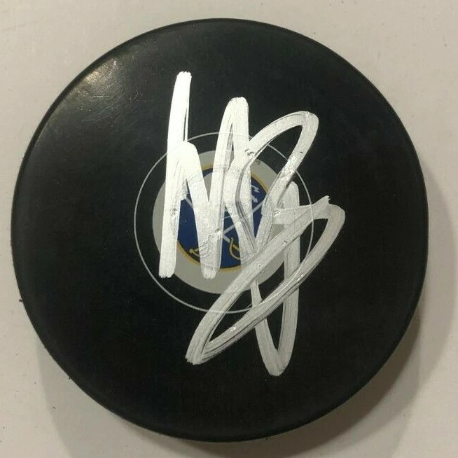 WILL BUTCHER SIGNED BUFFALO SABRES HOCKEY PUCK W/ CASE COA