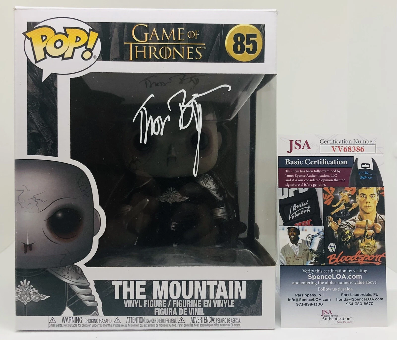 HAFTHOR BJORNSSON SIGNED MOUNTAIN 6