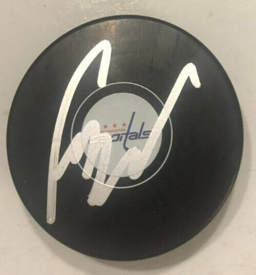 CRAIG BERUBE SIGNED AUTOGRAPHED WASHINGTON CAPITALS HOCKEY PUCK W/ CASE COA