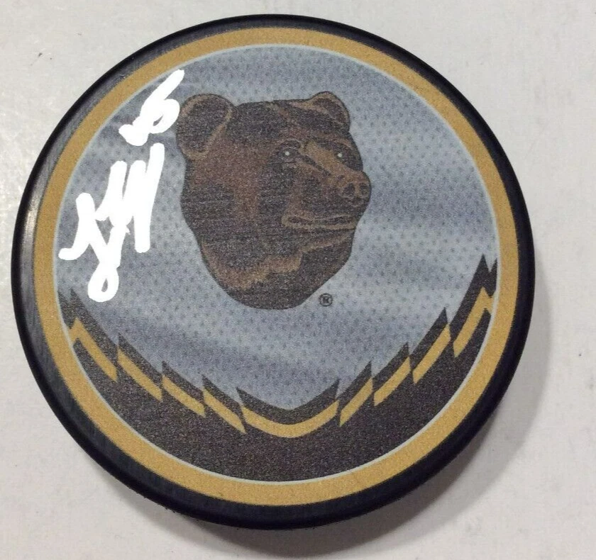 JOONA KOPPANEN SIGNED BOSTON BRUINS REVERSE RETRO HOCKEY PUCK W/ CASE COA