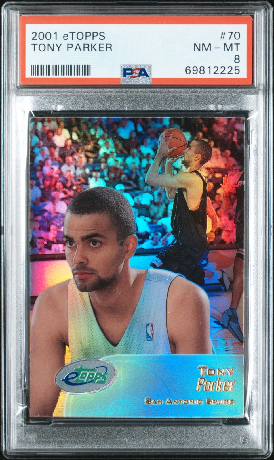 2001 Etopps 70 Tony Parker PSA 8