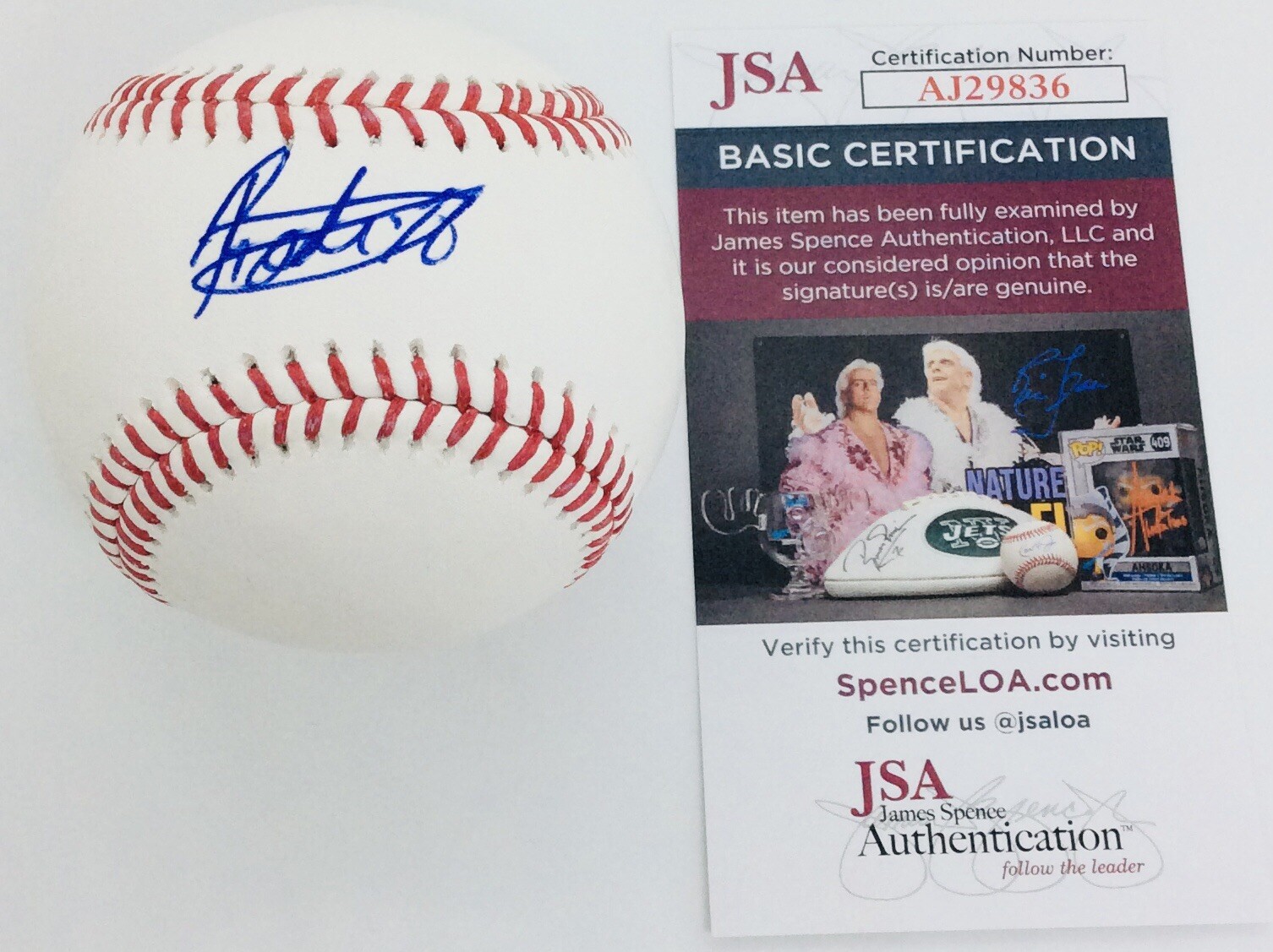 ENDY RODRIGUEZ SIGNED RAWLINGS OFFICIAL MLB BASEBALL PITTSBURGH PIRATES JSA COA