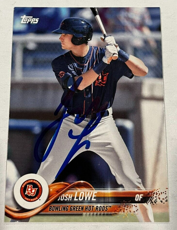 JOSH LOWE  SIGNED 2018 TOPPS PRO DEBUT ROOKIE CARD AUTO