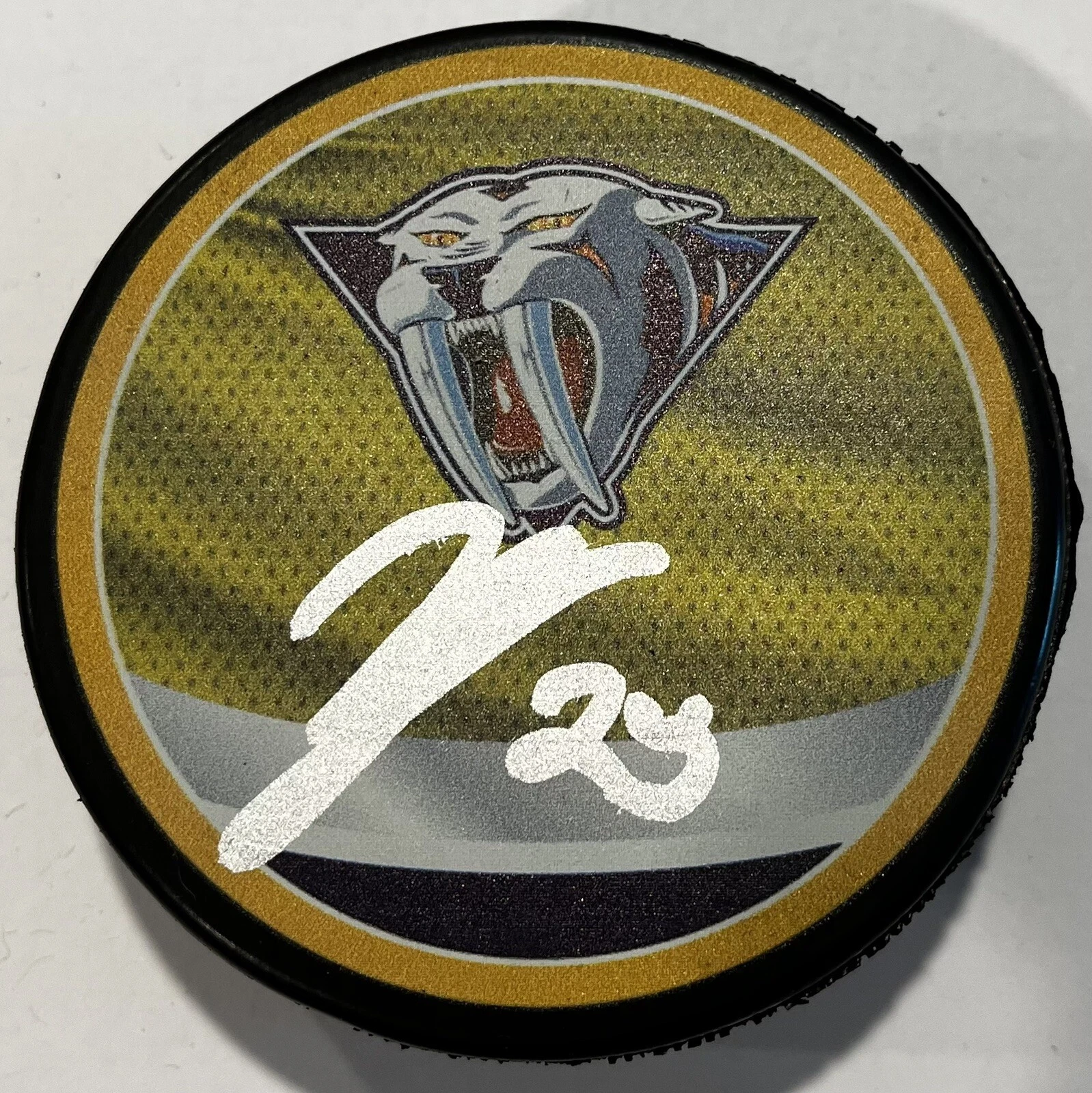 JOAKIM KEMELL SIGNED NASHVILLE PREDATORS HOCKEY PUCK W/ CASE COA