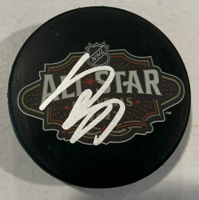 ROMAN JOSI SIGNED NASHVILLE PREDATORS 2022 NHL ALL STAR HOCKEY PUCK W/ CASE COA