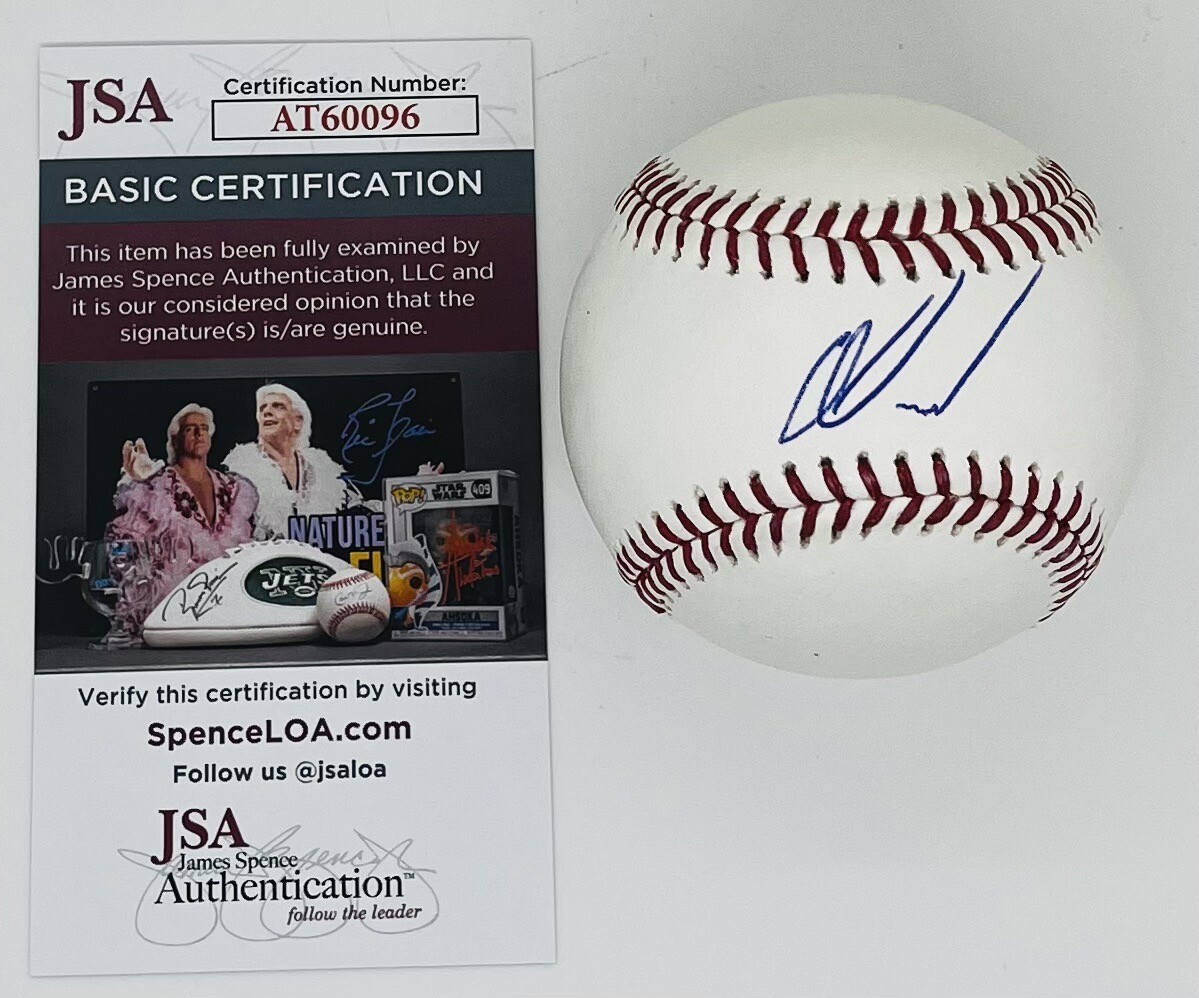 AIDEN MILLER SIGNED RAWLINGS MLB BASEBALL PHILADELPHIA PHILLIES JSA COA