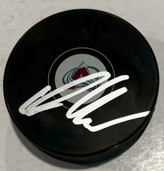 ARTTURI LEHKONEN SIGNED COLORADO AVALANCHE HOCKEY PUCK W/ CASE COA