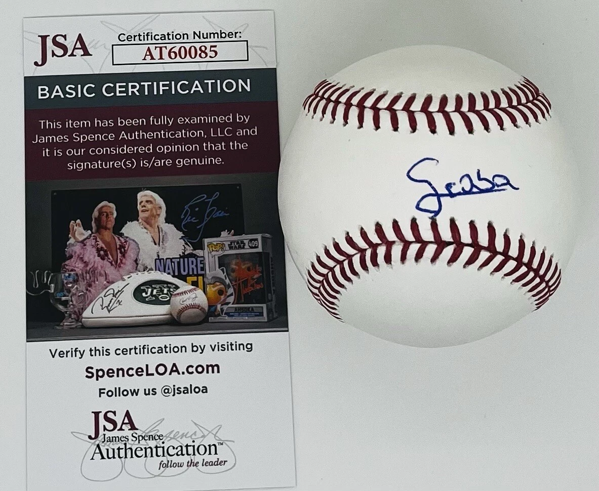 STARLYN CABA SIGNED RAWLINGS MAJOR LEAGUE BASEBALL PHILADELPHIA PHILLIES JSA COA