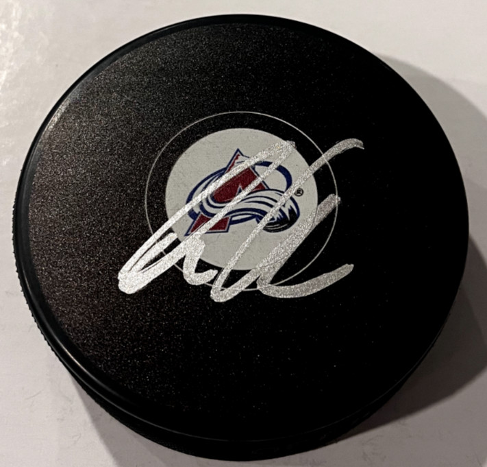 ARTTURI LEHKONEN SIGNED COLORADO AVALANCHE HOCKEY PUCK W/ CASE COA