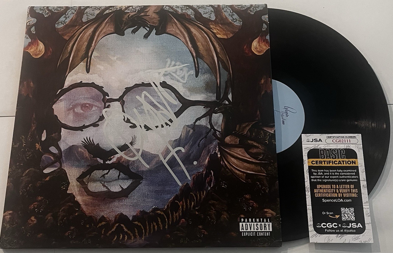 QUAVO SIGNED AUTOGRAPHED QUAVO HUNCHO LP VINYL RECORD ALBUM MIGOS JSA COA