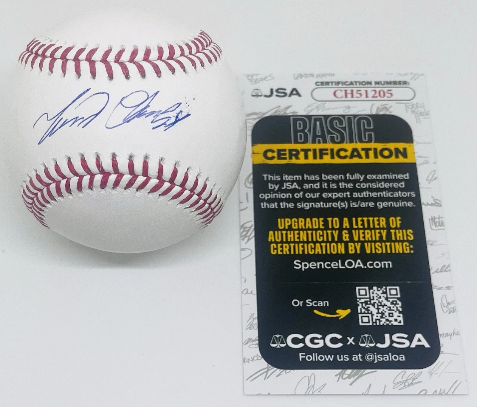 MIGUEL CABRERA SIGNED RAWLINGS MAJOR LEAGUE BASEBALL DETROIT TIGERS MARLINS JSA