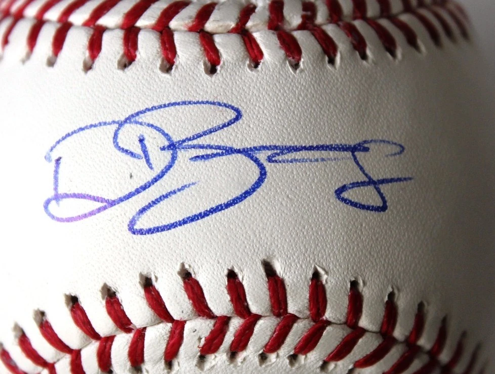 DYLAN BUNDY SIGNED RAWLINGS MLB MAJOR LEAGUE BASEBALL LA ANGELS ORIOLES COA