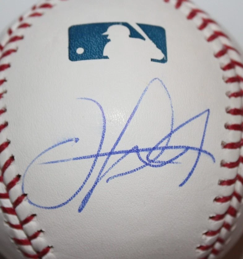 Oscar Taveras signed Rawlings Official MLB Baseball Cardinals COA