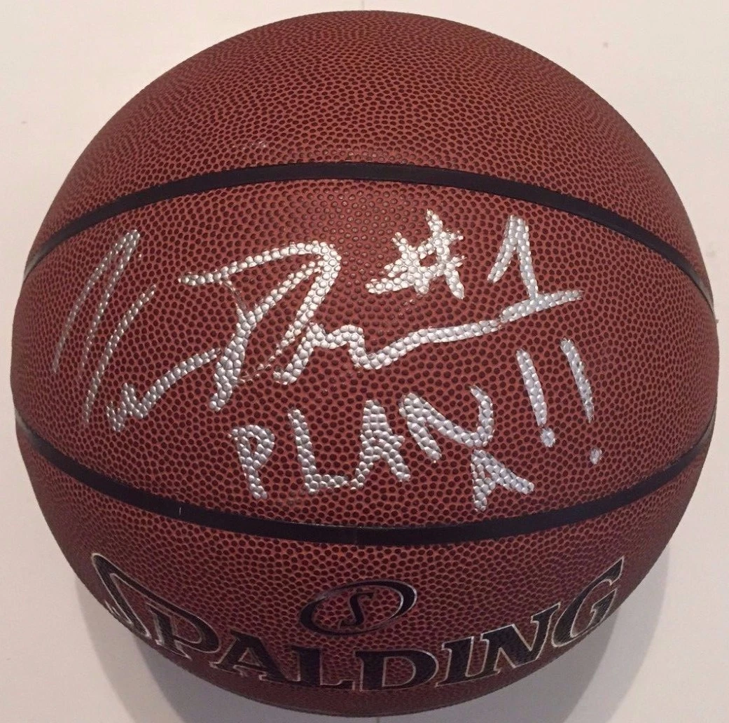 QUADE GREEN SIGNED SPALDING NBA BASKETBALL FUTURE STAR COA