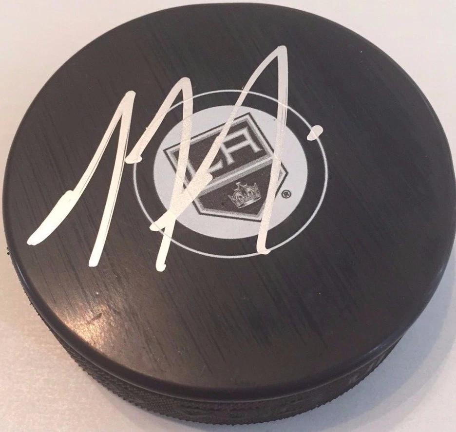 TYLER TOFFOLI SIGNED LOS ANGELES KINGS PUCK W/CASE COA