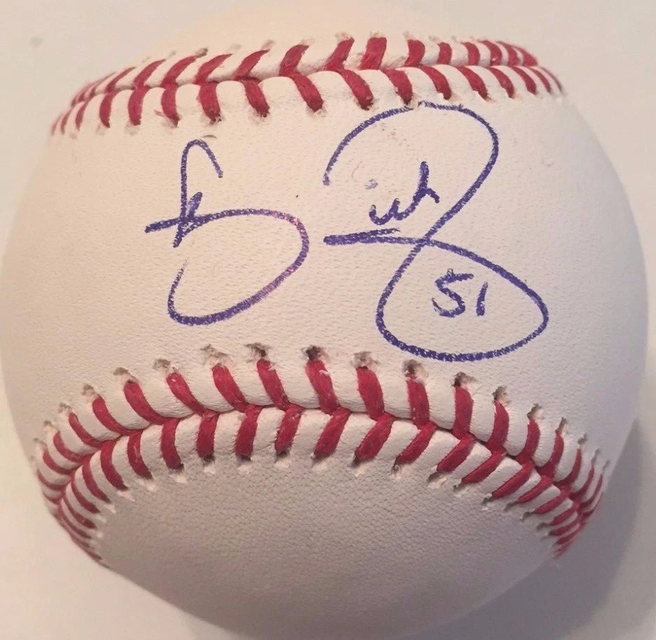 CARSON FULMER SIGNED RAWLINGS MLB BASEBALL CHICAGO WHITE SOX COA