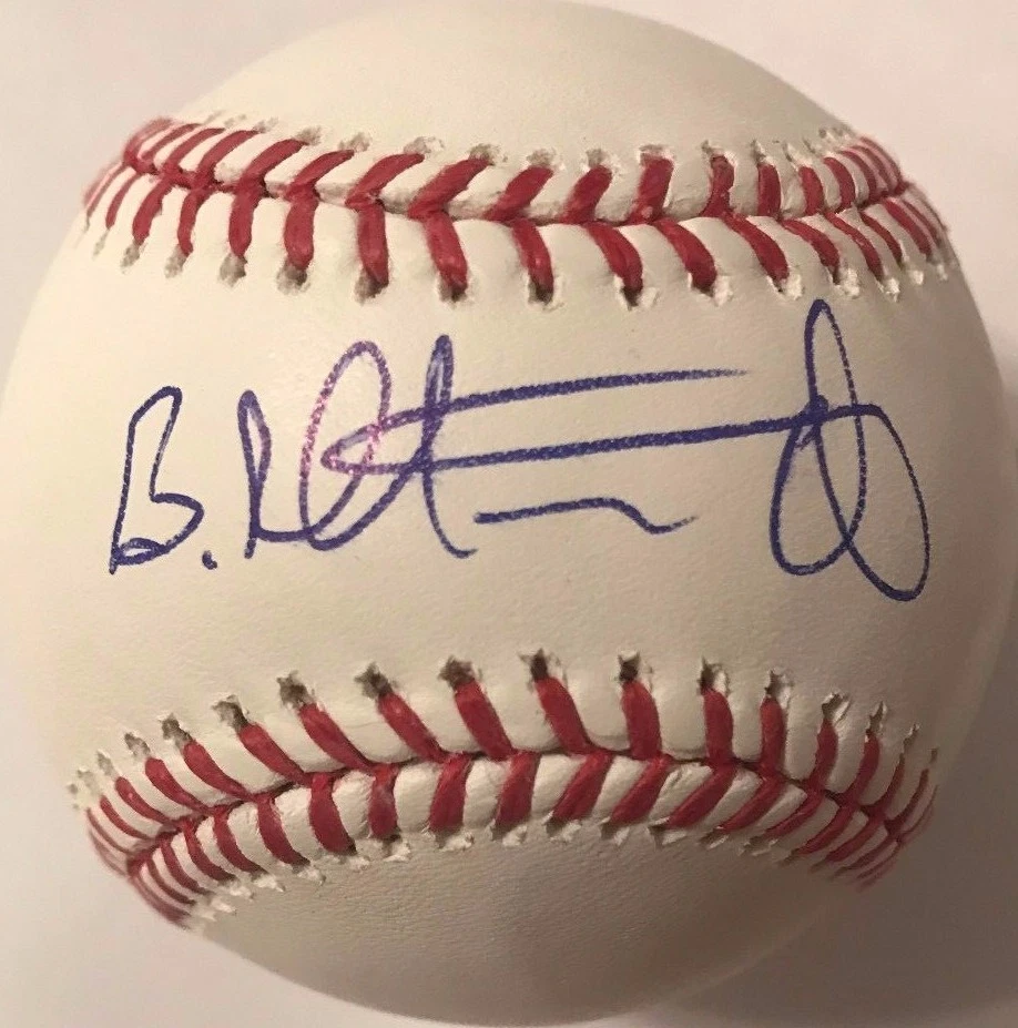 BLAKE RUTHERFORD SIGNED RAWLINGS MLB MAJOR LEAGUE BASEBALL CHICAGO WHITE SOX COA