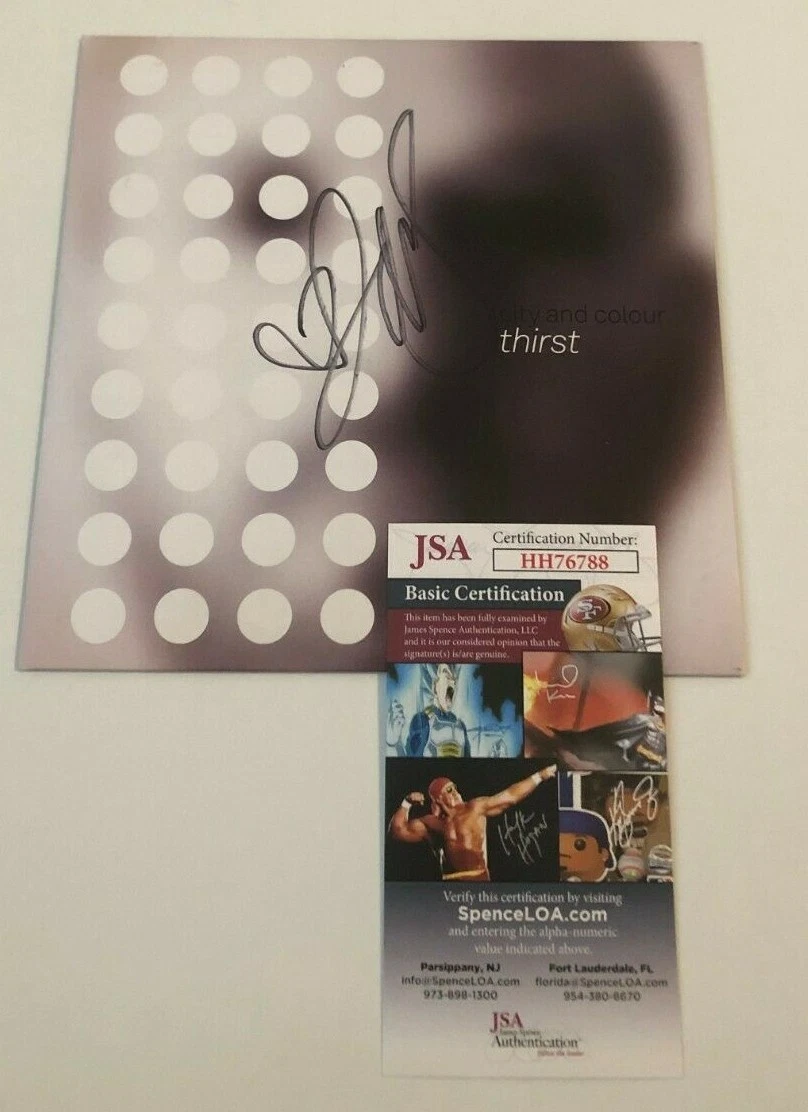 DALLAS GREEN SIGNED CITY AND COLOUR THIRST 7