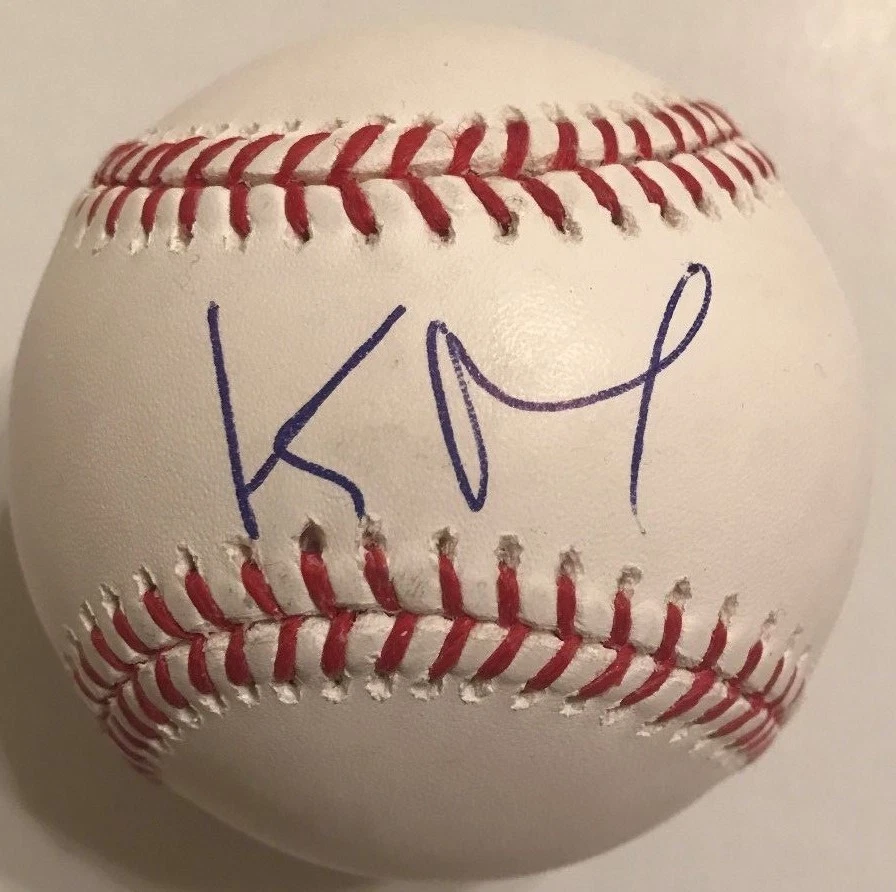 KEVIN MAITAN SIGNED RAWLINGS MLB MAJOR LEAGUE BASEBALL LOS ANGELES ANGELS COA