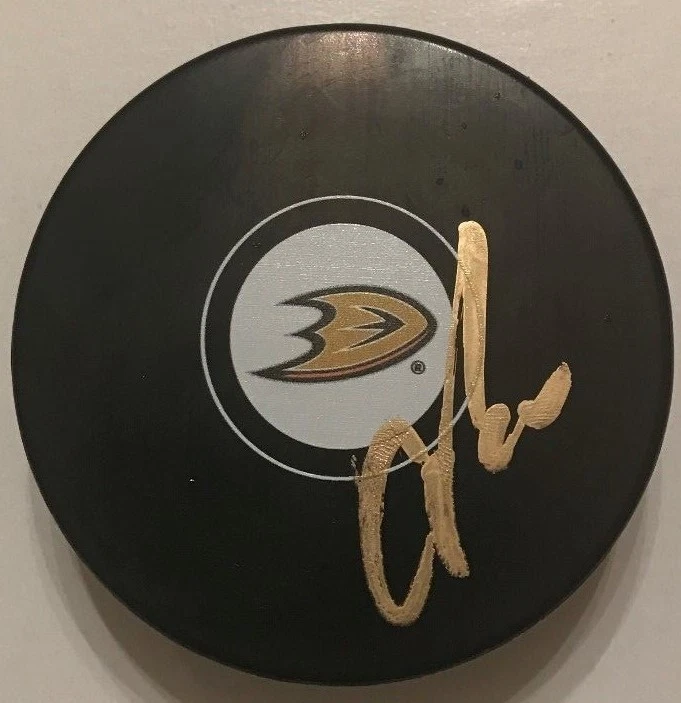 COREY PERRY SIGNED ANAHEIM DUCKS PUCK W/CASE COA
