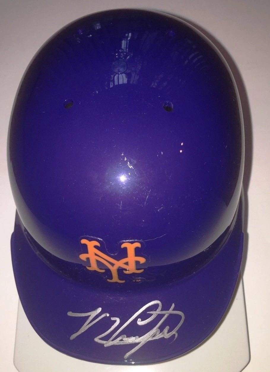 MICHAEL CONFORTO SIGNED NEW YORK METS MINI HELMET NY COA