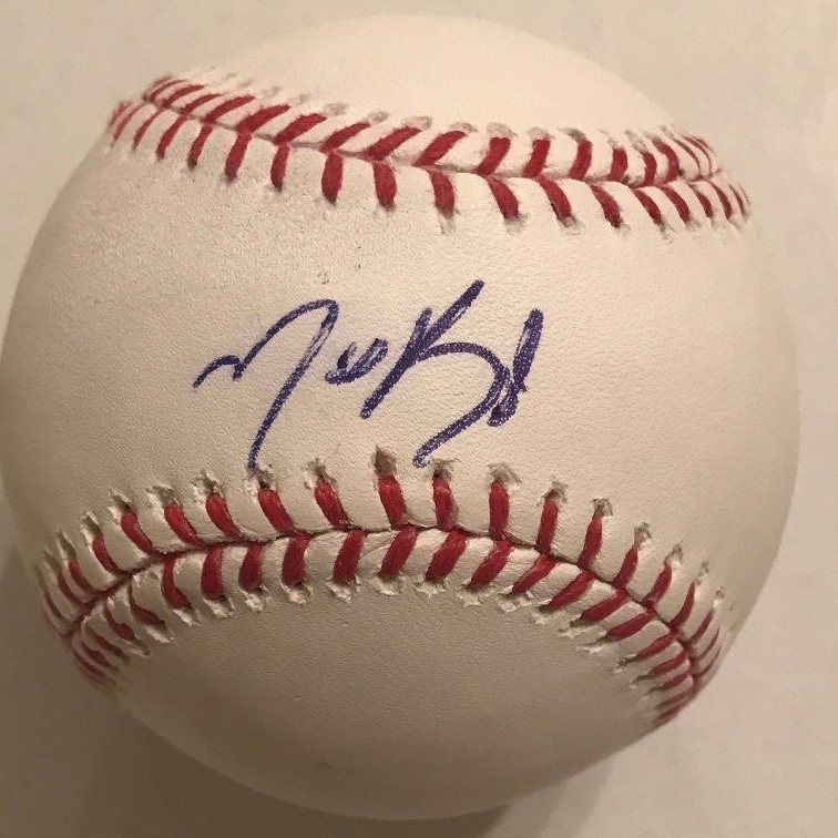MICHAEL KOPECH SIGNED RAWLINGS MLB BASEBALL WHITE SOX COA