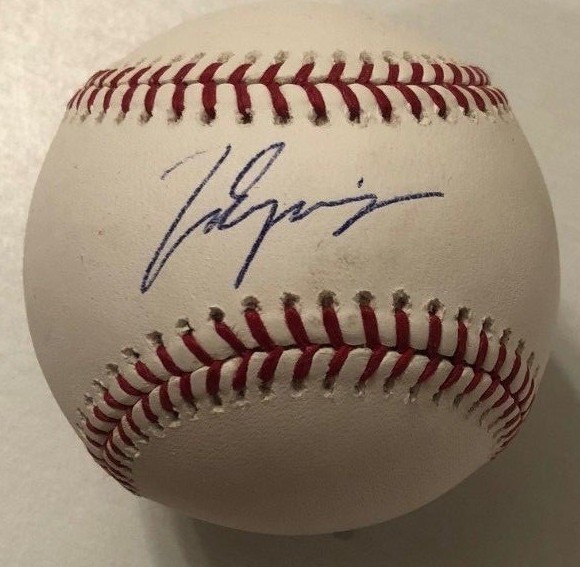MATT MANNING SIGNED RAWLINGS MLB BASEBALL DETROIT TIGERS COA