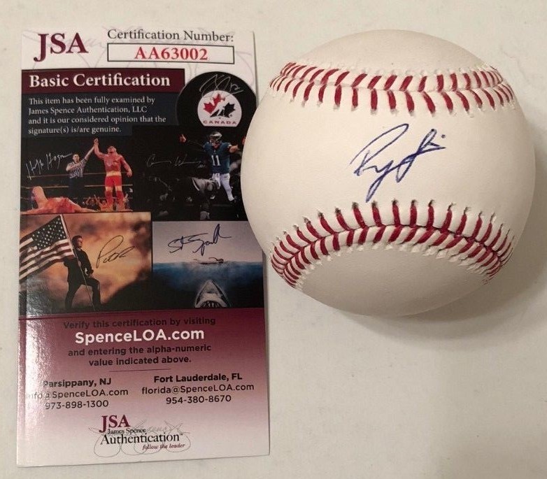 ROYCE LEWIS SIGNED RAWLINGS MLB MAJOR LEAGUE BASEBALL MINNESOTA TWINS JSA