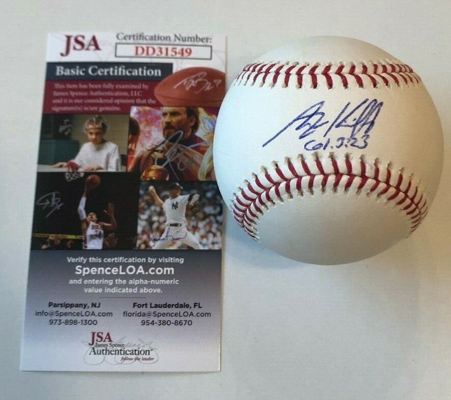 ALEX KIRILLOFF SIGNED RAWLINGS MLB BASEBALL MINNESOTA TWINS JSA COA
