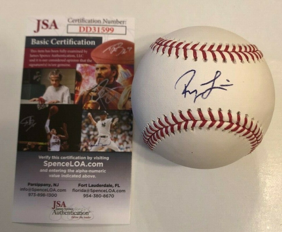 ROYCE LEWIS SIGNED RAWLINGS MLB BASEBALL MINNESOTA TWINS 2017 #1 PICK JSA COA