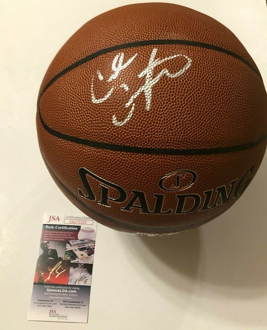 CADE CUNNINGHAM SIGNED SPALDING NBA BASKETBALL DETROIT PISTONS JSA COA