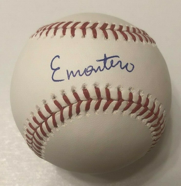 ELEHURIS MONTERO SIGNED RAWLINGS MLB BASEBALL ST LOUIS CARDINALS COA