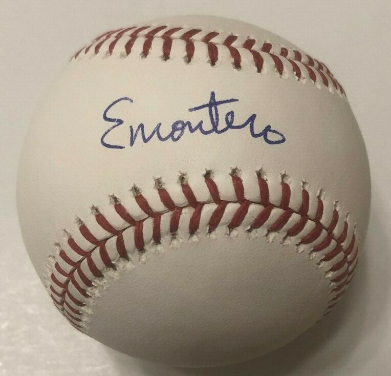 ELEHURIS MONTERO SIGNED RAWLINGS MLB BASEBALL ST LOUIS CARDINALS COA