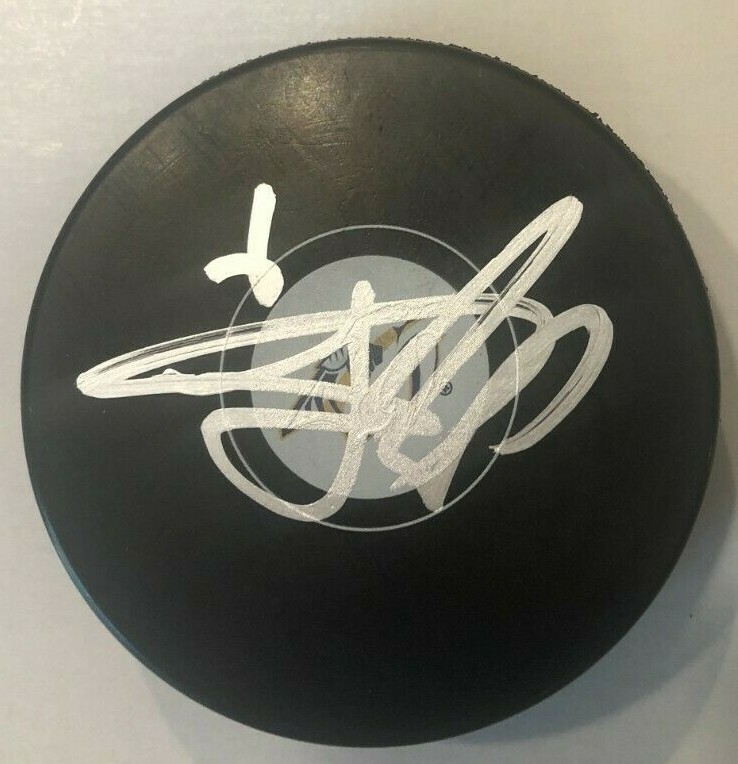 LUKE PROKOP SIGNED NASHVILLE PREDATORS HOCKEY PUCK W/ CASE COA