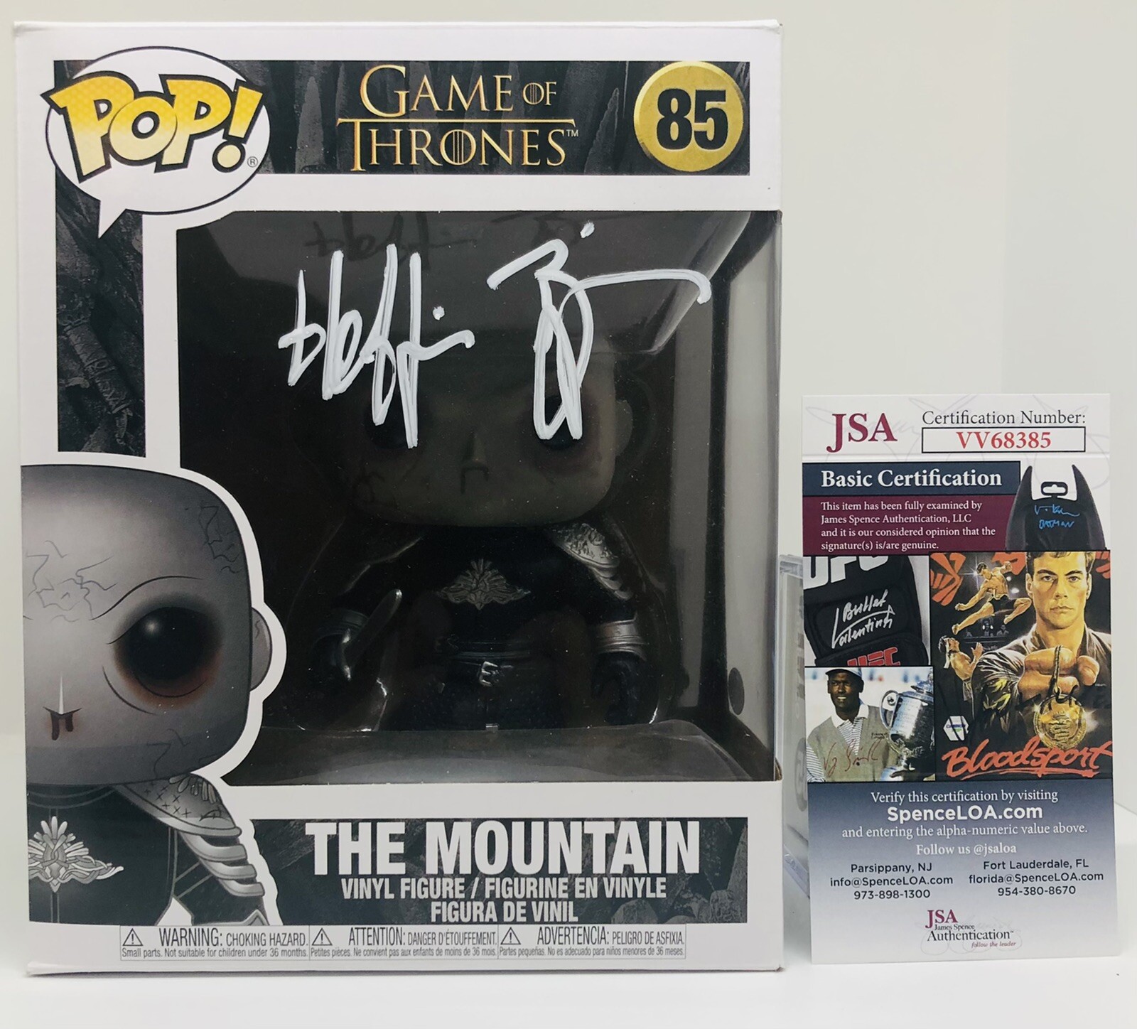 HAFTHOR BJORNSSON SIGNED MOUNTAIN 6