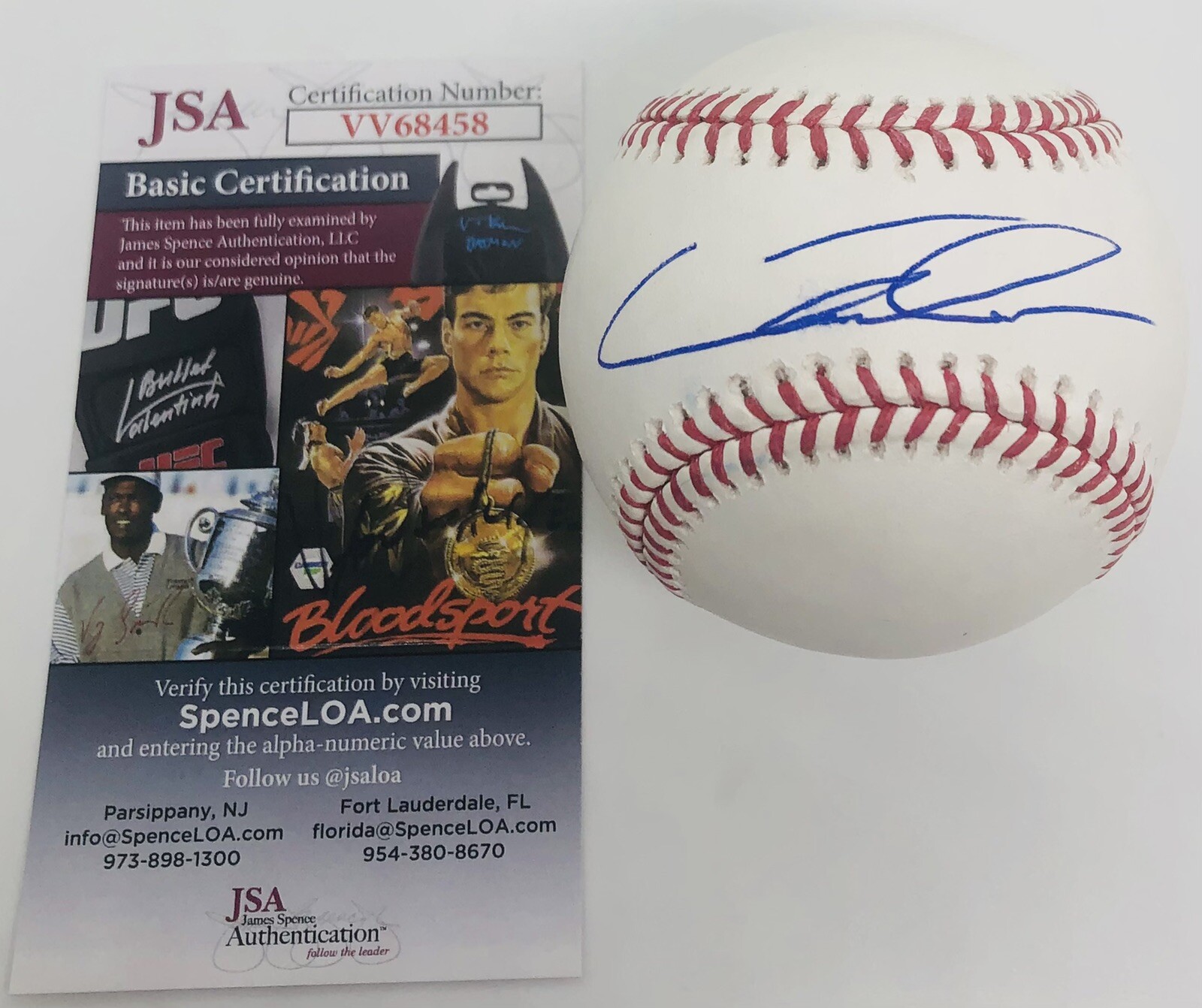 TRISTON CASAS SIGNED RAWLINGS MLB BASEBALL BOSTON RED SOX JSA