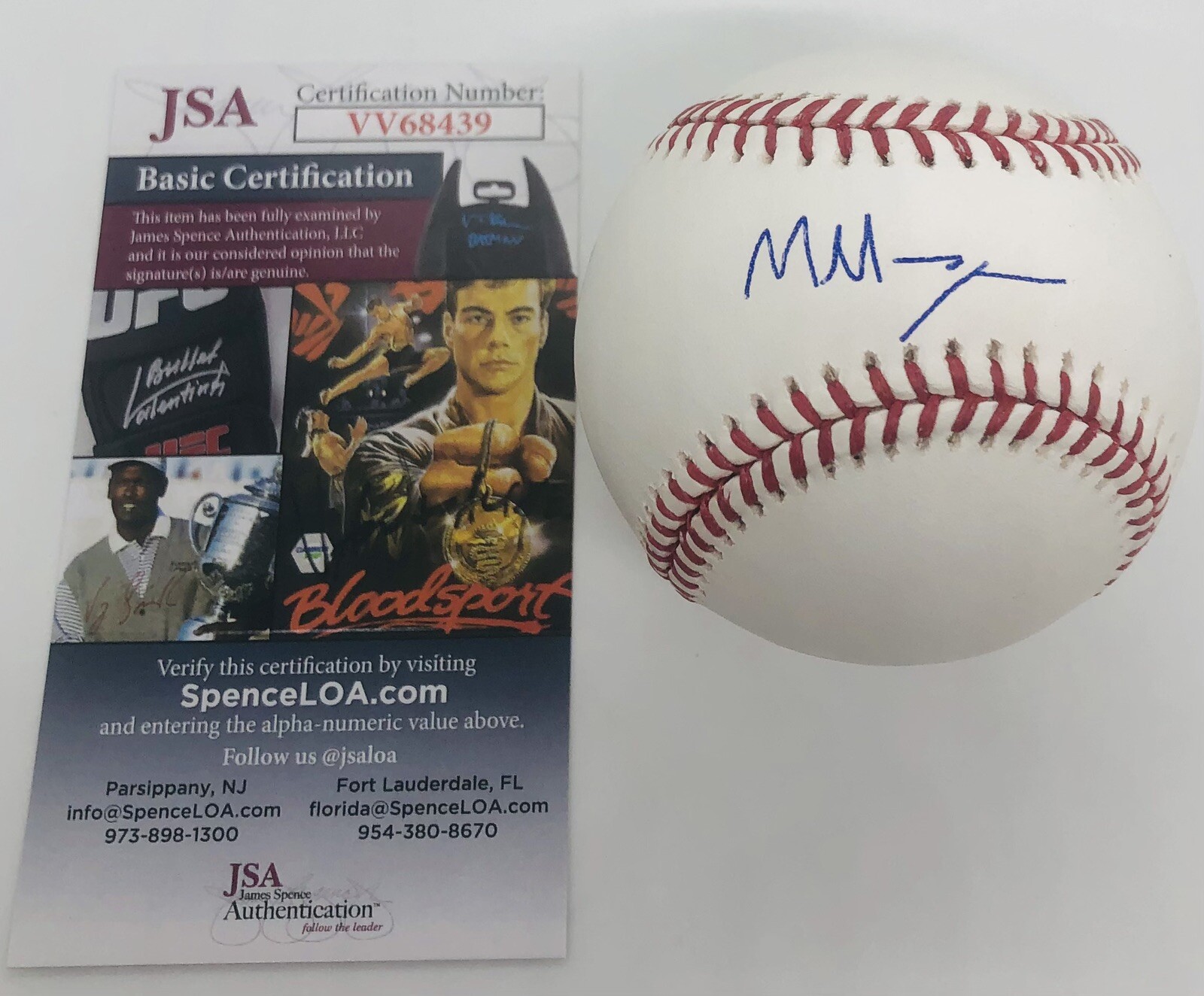 MARCELO MAYER SIGNED RAWLINGS MLB BASEBALL BOSTON RED SOX JSA COA