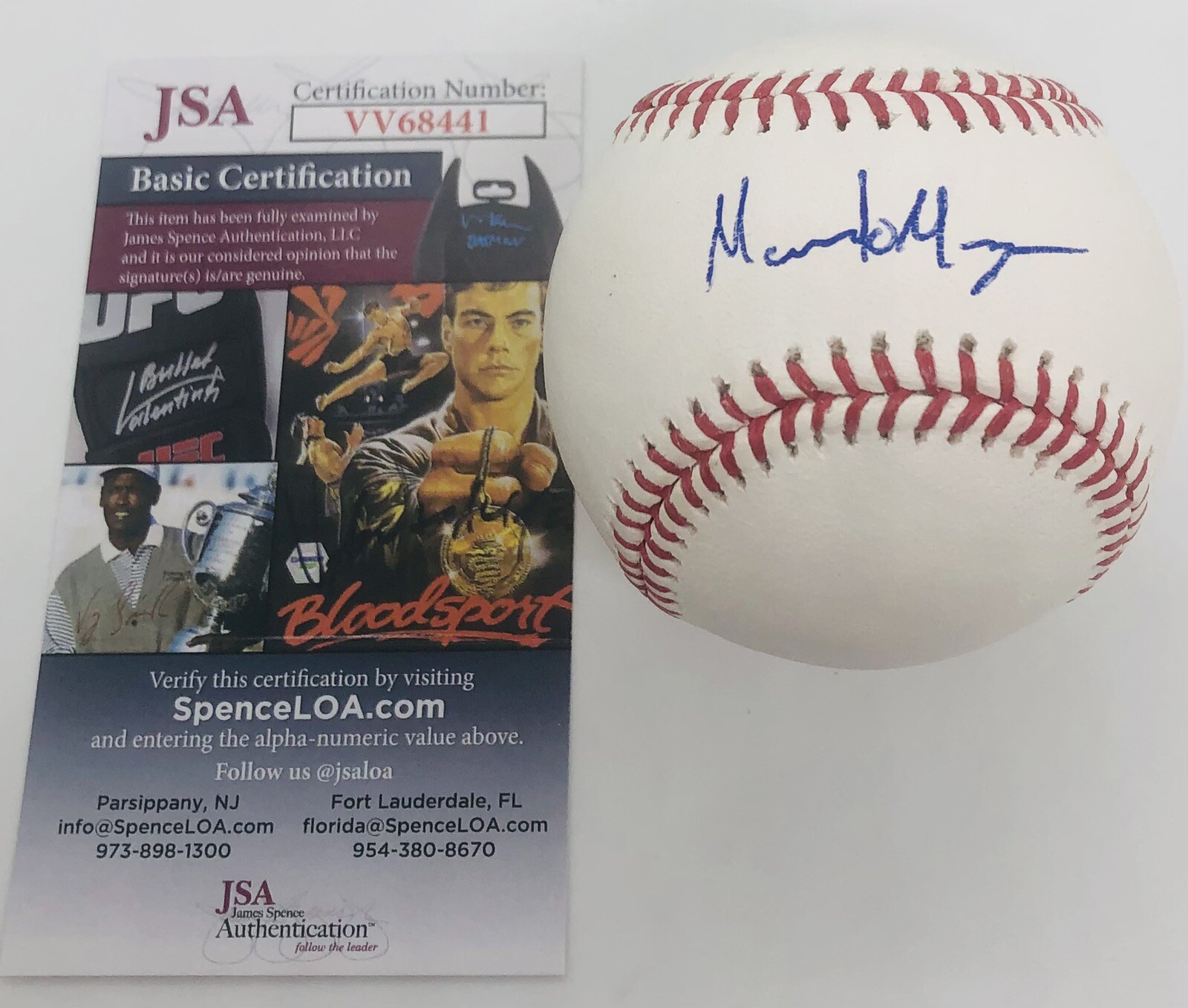 MARCELO MAYER SIGNED RAWLINGS MLB BASEBALL BOSTON RED SOX JSA COA