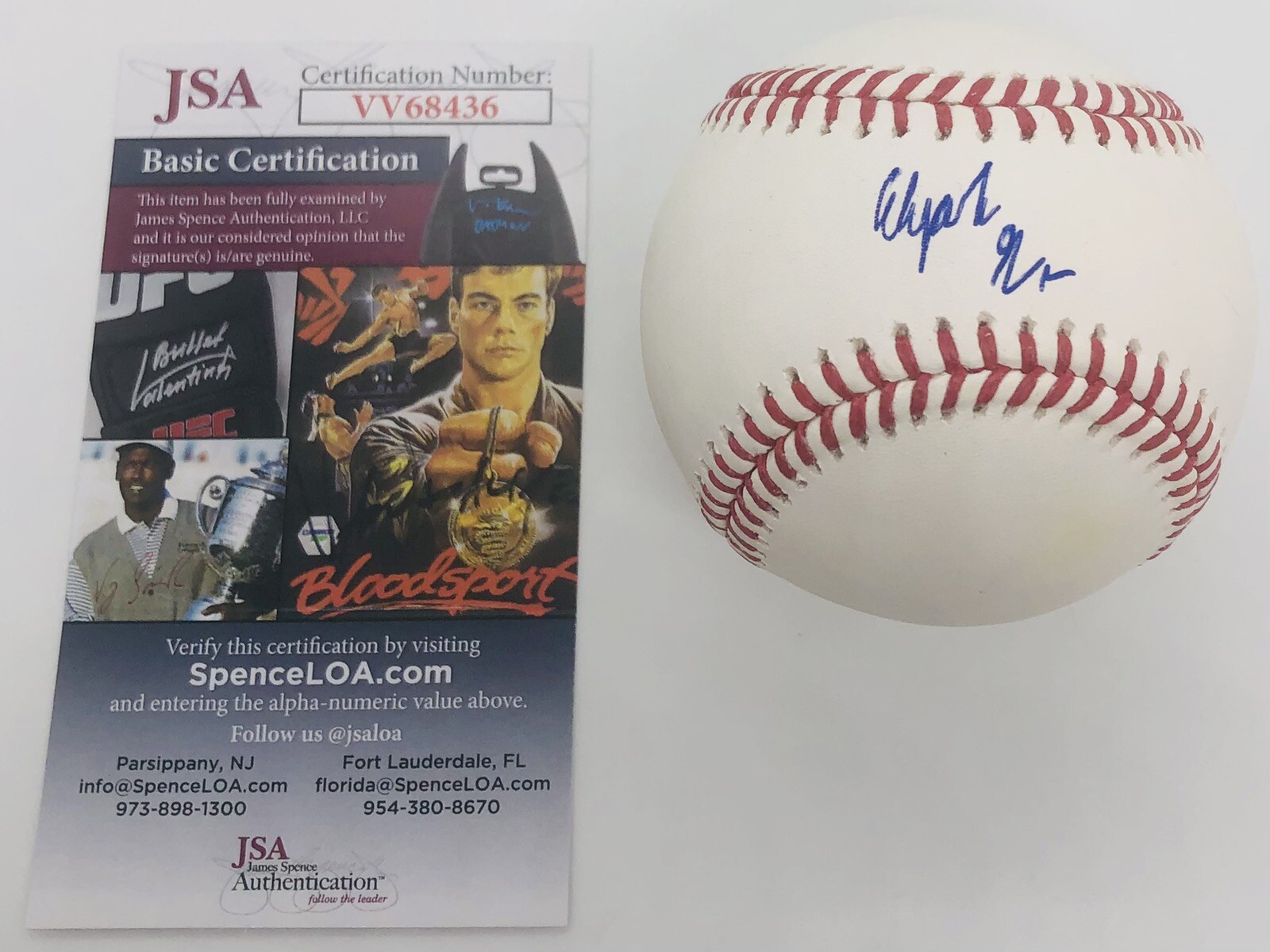 ELIJAH GREEN SIGNED RAWLINGS MLB BASEBALL 2022 TOP DRAFT PICK JSA COA