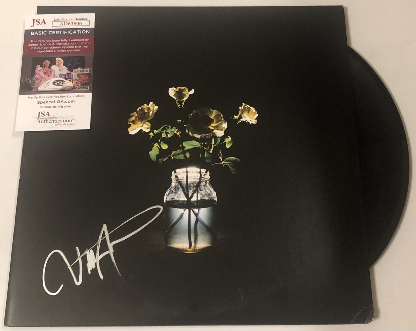 BILLY STRINGS SIGNED RENEWAL LP VINYL RECORD ALBUM RED DAISY PROOF JSA COA