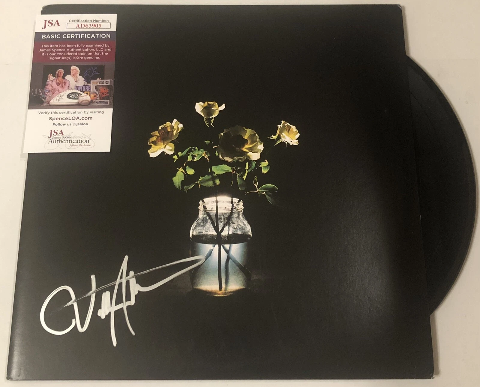 BILLY STRINGS SIGNED RENEWAL LP VINYL RECORD ALBUM RED DAISY PROOF JSA COA