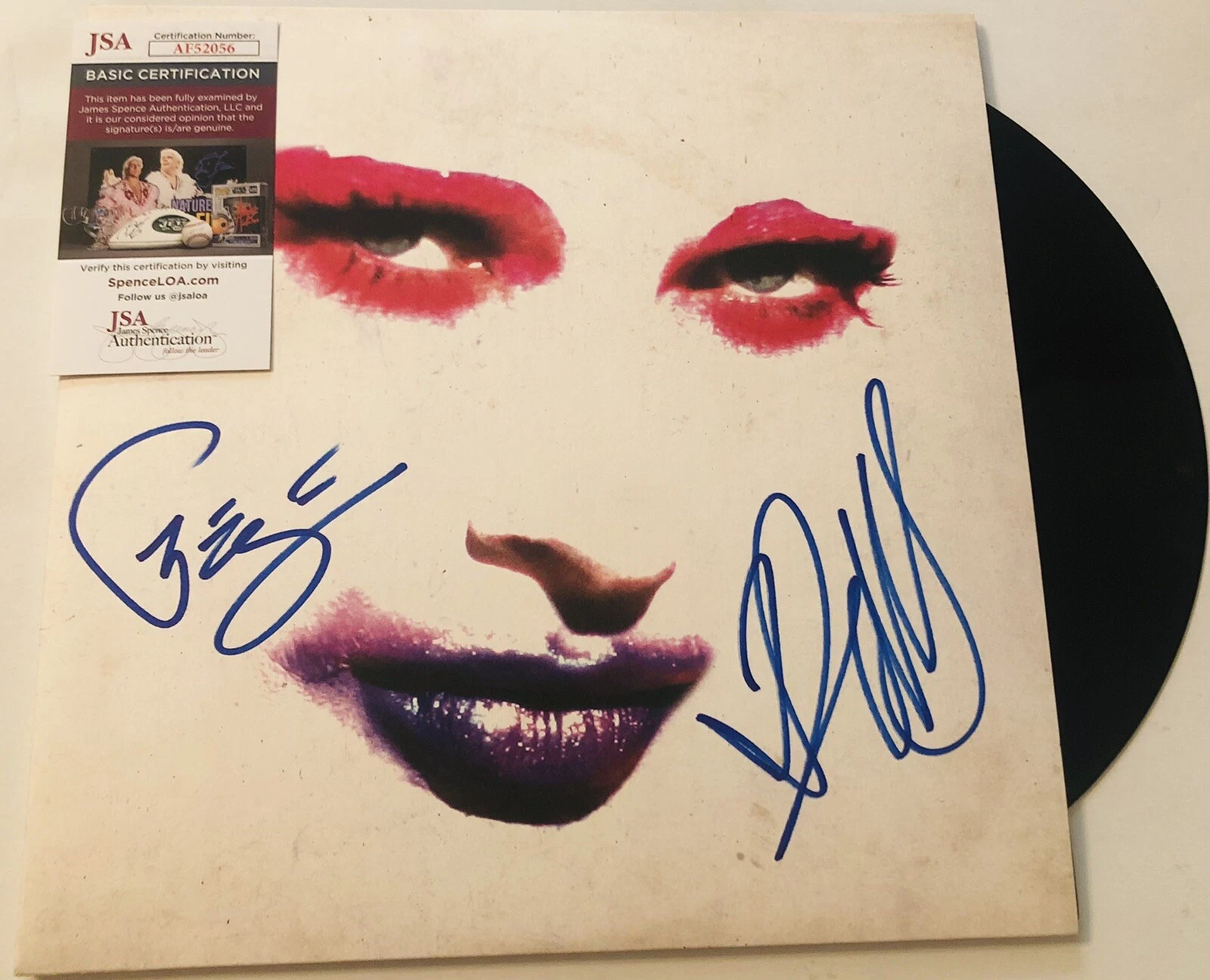 ALEXISONFIRE SIGNED OTHERNESS VINYL LP RECORD ALBUM DALLAS GREEN GEORGE JSA COA