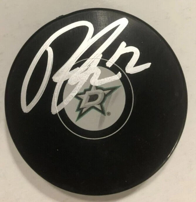 RADEK FAKSA SIGNED AUTOGRAPHED DALLAS STARS HOCKEY PUCK W/ CASE COA