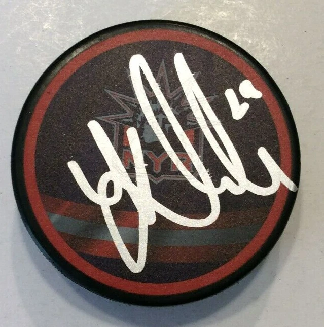 KAAPO KAKKO SIGNED NEW YORK RANGERS HOCKEY PUCK W/ CASE COA