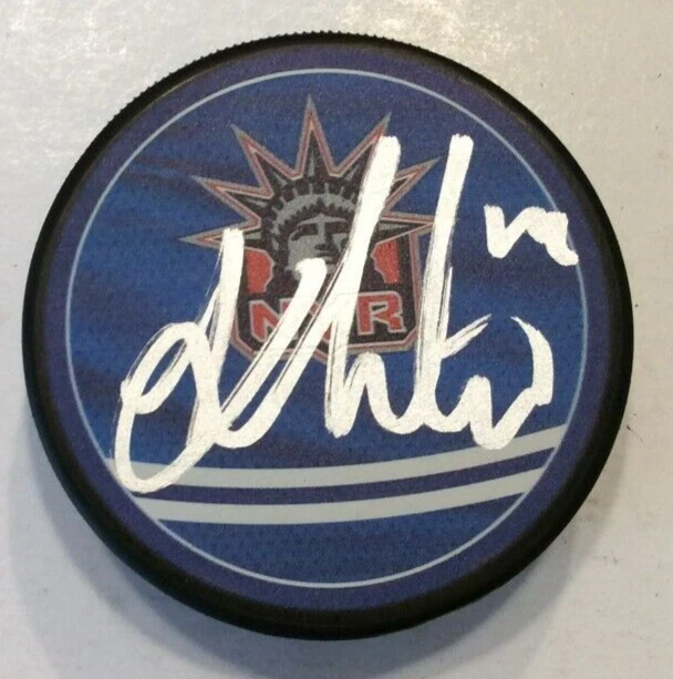 KAAPO KAKKO SIGNED NEW YORK RANGERS HOCKEY PUCK W/ CASE COA