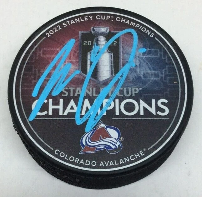 JUSSI PARKKILA SIGNED COLORADO AVALANCHE 2022 STANLEY CUP HOCKEY PUCK W CASE COA