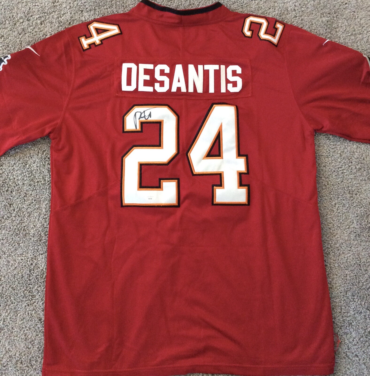 RON DESANTIS SIGNED TAMPA BAY BUCCANEERS JERSEY 2024 PRESIDENT?? JSA COA