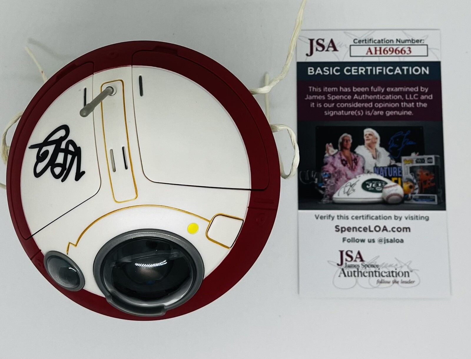 VIVIEN LYRA BLAIR SIGNED LOLA TOY FIGURE OBI-WAN KENOBI DISNEY LEIA JSA COA