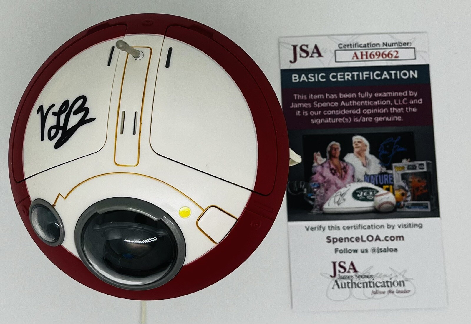 VIVIEN LYRA BLAIR SIGNED LOLA TOY FIGURE OBI-WAN KENOBI DISNEY LEIA JSA COA