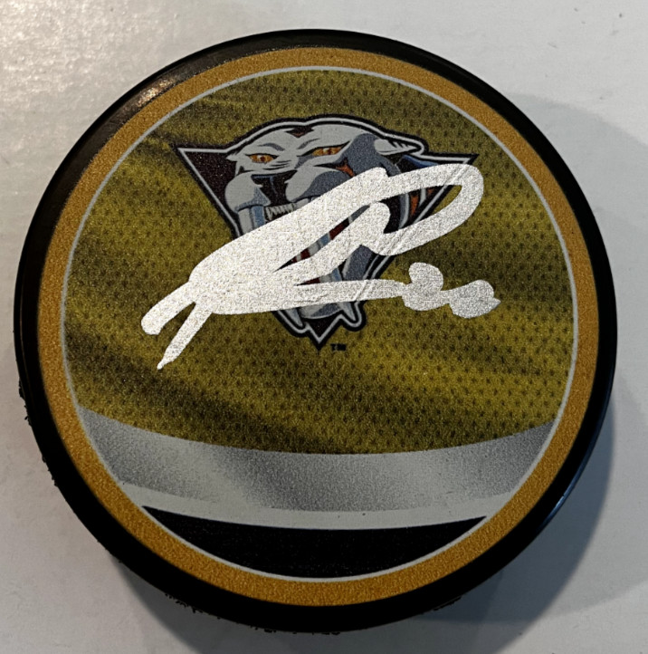 PHILIP TOMASINO SIGNED NASHVILLE PREDATORS HOCKEY PUCK W/ CASE COA